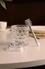 Pote de Mel de Vidro com Pinça Favo 270ml - Lyor