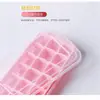 Molde para Cubitos de Hielo Charola para Cubitos de Hielo Caja de Almacenamiento para Cubitos de Hielo para Uso en Casa, Fácil de Desmoldar con Tapa, Fabricador Casero de Cubitos de Hielo