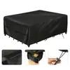 Bestseller transfronterizo: Funda para mesa de jardín 21DD, funda impermeable para muebles de jardín, funda para mesa y sillas, funda para sofá, tela resistente a las manchas y al polvo