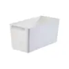 Cesta de Almacenamiento de Plástico Estilo Japonés para Cocina, Gabinete, Caja de Almacenamiento Portátil para Snacks, Juguetes, Libros, Organizador de Documentos A4, Cesta de Almacenamiento