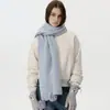 Cachecol de Tricô Macio Cor Sólida Imitação de Caxemira para Mulheres, Xale de Inverno com Pompons, Cachecol de Pescoço Quente Versátil, Venda Quente no Comércio Transfronteiriço