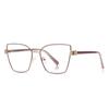 Gafas Antiluz Azul Moda Nórdica Nueva 3139 Decoración Sencilla Tendencia Pintadas a Mano Espejo Plano Fábrica Transfronteriza En stock
