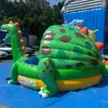 Adorable Piscina de Pelotas Inflable con Temática de Dinosaurios Para Jugar Niños en el Patio Trasero