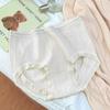 Pantaletas sin costuras de cintura media para mujer con control de abdomen, realce de glúteos, alta elasticidad, entrepierna de algodón puro, amigables con la piel, adecuadas para estudiantes y chicas jóvenes con caderas en forma de durazno.