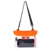 Bolsa Impermeable Grande para Teléfono Transfronteriza, Riñonera Impermeable Cruzada para Natación, Estuche Transparente Sellado de PVC para Pantalla Táctil al Aire Libre