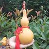 Pingente de cabaça natural por atacado Acessórios para casa Ornamentos de cabaça extra grandes com torneira Pingente de cabaça de madeira Casa cabaça pequena