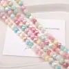 Gradiente Arcoíris Vidrio Cristal Imitación Porcelana Cuentas DIY Accesorios de Joyería Hechos a Mano Pulsera Brazalete Material de Cuentas Colgante