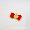 Versión coreana de accesorios de joyería, tulipán, mariposa, cereza, estrella, aleación, gota de aceite, colgante pequeño, materiales de producción de bricolaje