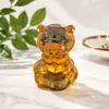 Ornatos populares de zodíaco rotativos de cristal, decorações de mesa de zodíaco rotativas, ornamentos artesanais rotativos de vidro