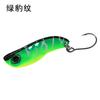 Señuelo Metálico de Carretera Sub-Micro Mini de un Solo Anzuelo VIB 2.5g/2.8cm Vibración de Capa de Nado Completa Señuelo Falso de Vibración Señuelo de Boca Torcida Equipo de Pesca