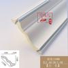 Moldura de Esquina de PU Estilo Europeo con Canaleta para Luz, Moldura de Esquina con Cierre, Línea de Esquina Falsa de Yeso, Línea de Esquina de Pared, Moldura de Canaleta para Luz
