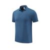 Nova Camisa Polo Masculina de Alto Padrão com Adesivo para Primavera e Verão 2025 Gelo Refrescante Secagem Rápida Manga Curta Casual de Negócios Esportiva Sorte T