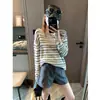 Shorts elegantes e chiques de estilo coreano, cintura alta, modeladores, com bolsos, de mistura de lã, perna larga, para um look sofisticado e profissional.. MQ1915