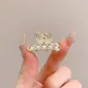 Pinza para el Cabello Pequeña Estilo Princesa Otoño/Invierno para Mujer Pinza de Garra de Gama Alta para Medio Recogido Nuevo 2026 Oreja de Elfo Adelgazante Facial