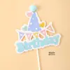 Decoração de Bolo de Carro de Puxar com Tema de Carros, Carro Pequeno Decoração de Mesa de Sobremesa de Aniversário Infantil Enfeite de Encaixar