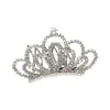 Pente de cabelo tiara de princesa para crianças, adorno de cabeça tiara de alta qualidade, acessório de cabelo fofo para meninas, grampo de cabelo para estilizar cabelos curtos, pente e grampo de cabelo para meninas pequenas