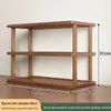 Mesa de Estudo de Escritório Porta-Copos de Múltiplas Camadas Armazenamento Prateleira de Bancada de Cozinha Pequena Estante Rack de Armazenamento de Mesa Feito Sob Medida