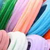 Kit de material de horquilla floral de terciopelo sintético ultradenso para horquillas y accesorios de pinza para el cabello hechos a mano estilo antiguo DIY