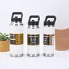 Taza Térmica de Acero Inoxidable 304 Transfronteriza Gran Capacidad Asa de Popote Hervidor Portátil para Montañismo al Aire Libre Deportes Venta al por Mayor