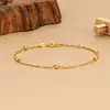 Pulseira de Contas de Transferência Feminina Moda Simples 2026 Novo Estilo Temperamento Nicho Design Versátil Joia de Mão Presente para Namorada
