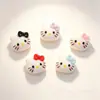 Mini Laço Multicolorido Gato Kt Acessórios de Resina DIY Cola de Creme Manicure Grampo de Cabelo Transfronteiriço Adesivo para Capa de Celular