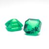 Columbia Emerald Breeding Laboratory Sintético Regenerado Emerald Gem Venda por atacado travesseiro Pedra nua esmeralda