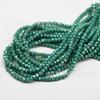 Cuentas de cristal de color AB plateado de 4 mm para joyería DIY accesorios de borla accesorios de ropa cuentas sueltas venta al por mayor directa