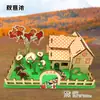 Popular Rompecabezas Estéreo 3D de Madera Educativo para Niños DIY Hecho a Mano Juguete de Descompresión Venta Directa del Fabricante Ensamblaje