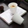 Taza de Porcelana de Hueso Blanco Puro Taza Linda Creativa Taza de Regalo Taza de Agua para Pareja Taza de Café Taza de Leche