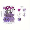 40 Piezas de Combinación con Estampado, Se Puede Usar para Calcomanías Hechas a Mano, Fundas para Teléfonos Móviles con Pegamento Seco, Velas de Aromaterapia, Producción Creativa de Flores, Decoración del Hogar, Regalos de Acción de Gracias y Navidad