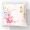 Almohada Explosiva Transfronteriza para Sofá Funda de Almohada para Decoración Navideña Felpa Corta Almohada Estampada de Luna Almohada para Asiento Trasero de Coche
