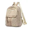 2025 Nueva Bolsa Suave Celebridad de Internet Mochila Pequeña de Moda Versátil Simple Mochila de Viaje para Mujeres