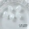 K9 Huevo de Paloma Explosión de Cristal Flor de Hielo Diamante Decoraciones para Uñas Azul Claro Verde Fruta Morado Punta Inferior Diamante Decoraciones para Uñas