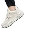 Zapatos de Hombre 2026 Verano Nuevo Estilo Malla Transpirable Suela Gruesa Antideslizante Zapatos Deportivos Estudiante Moderno Versátil Casual Zapatos de Papá