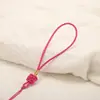 Alça de Nó Quadrado 12cm Corda Borla Borla com Alça Nó Chinês Cordão Capa de Celular com Corda Acessórios Decorativos