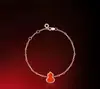 Pulsera Kylin de calabaza de alta gama chapada en oro, artesanía exquisita para mujer, estilo chino, lujo ligero, pulsera con cierre Ruyi, nácar blanco, ágata