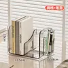 Soporte de Libro Integrado con Portalápices Estante de Almacenamiento para Organización de Libros Estudiantiles Estante Portátil de Escritorio para Almacenamiento de Libros