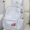 Mochila Cartoon Campus Transfronteiriça Feminina 2026 Nova Moda Casual Versátil Mochila Escolar para Estudantes Mochila de Viagem