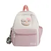 Mochila Simple Dulce Linda para Niñas Otoño 2026, Mochila Ligera de Dibujos Animados, Bolso Escolar Estudiante de Nicho Ins