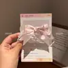 Saia de Renda Estilo Francês Grampo de Cabelo com Laço Acessório de Cabelo Princesa de Ballet Menina Doce Versátil Elegante