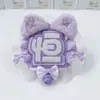 Etiqueta de identificación de apoyo a celebridades Producto terminado DIY Colgante casero Soporte Colgante de minillaveiro periférico de concierto