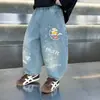 Pantalones de Chicos Ultraman Jeans para Niños Primavera 2026 Estilo Nuevo Pantalones Largos para Bebé Primavera y Otoño Pantalones Casuales para Niños