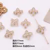 Acrílico Areia Movediça Estampagem a Quente Retro Dourado Contas Soltas diy Brincos Caseiros Corrente para Celular Pingente Acessórios de Joia Materiais