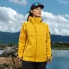 Chaqueta de Montañismo 3 en 1 Unisex Talla Pequeña Resistente al Viento y Cálida para Otoño e Invierno