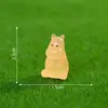 Novo produto transfronteiriço: brilha no escuro, hipopótamo fofo em miniatura, acessórios de decoração DIY, paisagem em miniatura, garrafa ecológica, pequeno enfeite