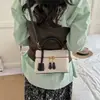 Bolsa Pequeña Cuadrada Portátil Simple para Mujer Verano 2026 Nueva Bolsa de Nicho para Teléfono Móvil Bolso de Hombro Cruzado de Gama Alta