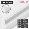 Tirador de puerta de armario minimalista moderno Yijia, herrajes negros para puertas de armarios de cocina y cajones, colección de tiradores de puertas de armarios