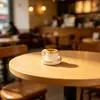 Taza de Café Miniatura Simulada para Bricolaje, Mini Adornos 3D para Casa de Muñecas, Accesorios de Resina para Transmisiones en Vivo, Venta Directa del Fabricante