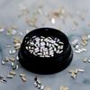 Manicure Unhas Flat Bottom Quadrado Diamante Novo Ornamento Diamante Pequeno Longo Retangular Quadrado Strass Cristal Super Brilho Bijuteria