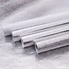 Papel de aluminio engrosado autoadhesivo, impermeable, resistente al aceite, para cocina, armario de estufa de alta temperatura, adhesivo de pared con humo de aceite, a prueba de humedad